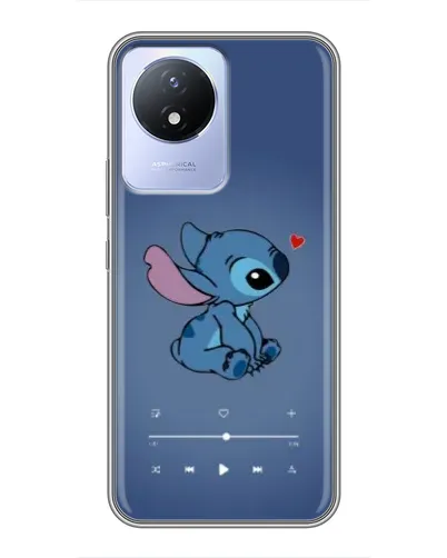 Чехол для Vivo Y02 с картинкой «Музыкальный Stitch» Чехол для Vivo Y02 с картинкой «Музыкальный Stitch»
