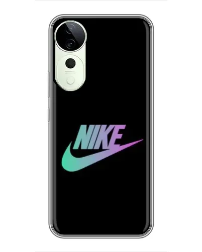 Чехол для Vivo Y04s с картинкой «Nike — городская ночь»