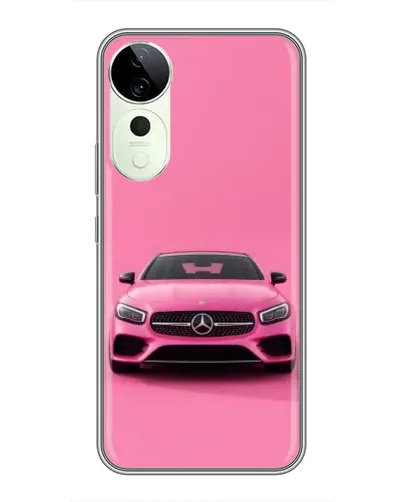 Чехол для Vivo Y04s с картинкой «Розовый Mercedes AMG» Чехол для Vivo Y04s с картинкой «Розовый Mercedes AMG»
