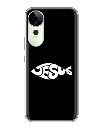 Чехол для ViVO Y05e с картинкой «Рыба Jesus» Чехол для ViVO Y05e с картинкой «Рыба Jesus»