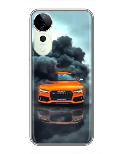 Чехол для ViVO Y05e с картинкой «Audi в облаках дыма» Чехол для ViVO Y05e с картинкой «Audi в облаках дыма»