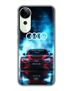 Чохол для ViVO Y05e з картинкою «Audi Sport — неон» Чохол для ViVO Y05e з картинкою «Audi Sport — неон»