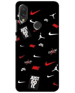 Чехол для Vivo Y11 с картинкой «Nike Mix Pattern»