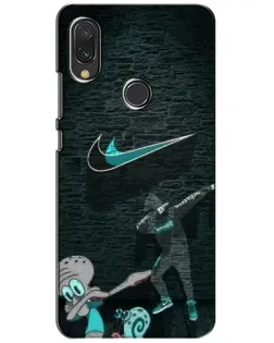 Чехол для Vivo Y11 с картинкой «Спортивный арт Nike»