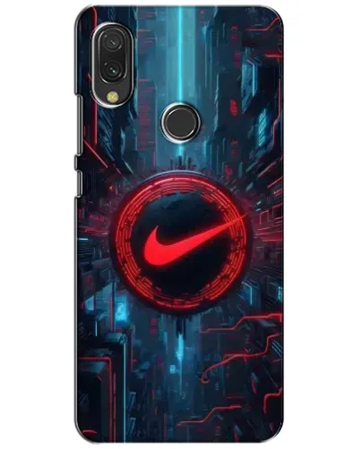 Чехол для Vivo Y11 с картинкой «Техногенный стиль Nike» Чехол для Vivo Y11 с картинкой «Техногенный стиль Nike»