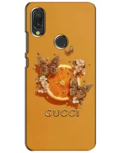 Чохол для Vivo Y11 з картинкою «Gucci — золоті метелики»
