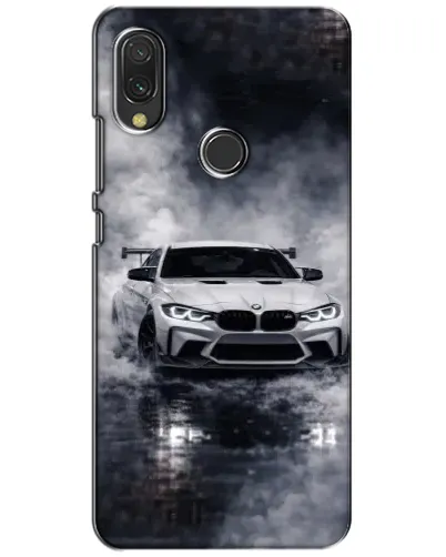 Чехол для Vivo Y11 с картинкой «BMW сквозь туман» Чехол для Vivo Y11 с картинкой «BMW сквозь туман»