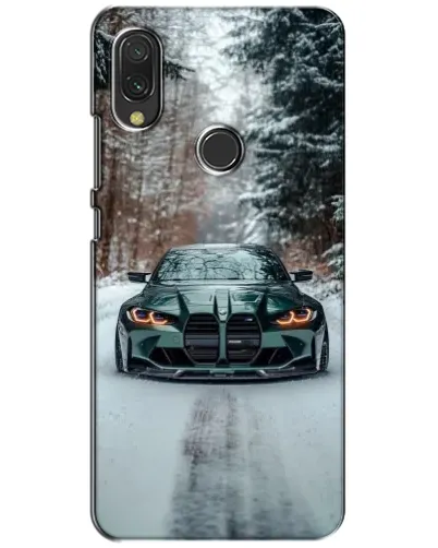 Чехол для Vivo Y11 с картинкой «BMW в зимнем лесу» Чехол для Vivo Y11 с картинкой «BMW в зимнем лесу»