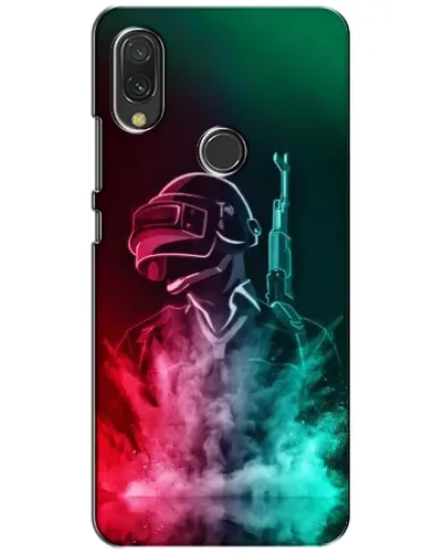 Чехол для Vivo Y11 с картинкой «PUBG — огненный воин»