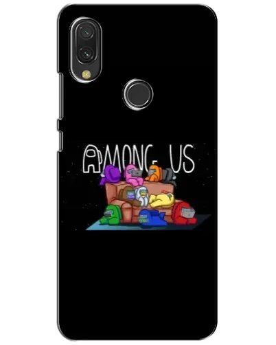 Чехол для Vivo Y11 с картинкой «Логотип Among Us»