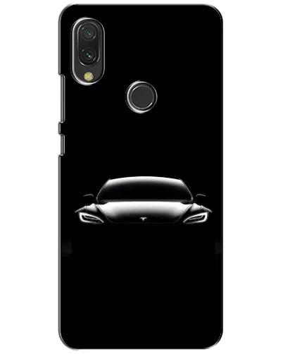Чехол для Vivo Y11 с картинкой «Фары Tesla Night» Чехол для Vivo Y11 с картинкой «Фары Tesla Night»