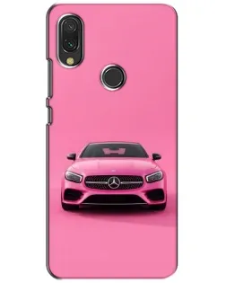 Чохол для Vivo Y11 з картинкою «Рожевий Mercedes AMG»
