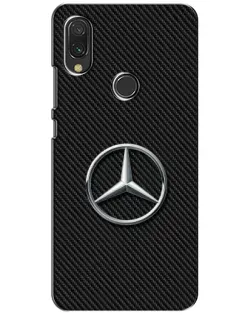 Чохол для Vivo Y11 з картинкою «Карбоновий Mercedes стиль»