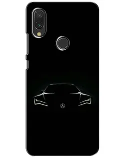 Чохол для Vivo Y11 з картинкою «Mercedes — силует авто»
