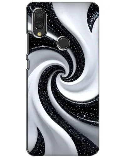 Чехол для Vivo Y11 с картинкой «Черно-белая спираль» Чехол для Vivo Y11 с картинкой «Черно-белая спираль»