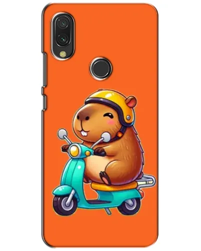 Чехол для Vivo Y11 с картинкой «Капибара на скутере» Чехол для Vivo Y11 с картинкой «Капибара на скутере»