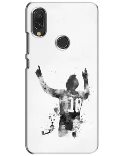 Чохол для Vivo Y11 з картинкою «Чорно-білий силует Мессі» Чохол для Vivo Y11 з картинкою «Чорно-білий силует Мессі»