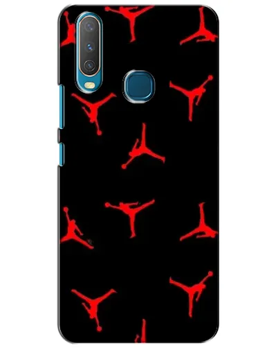 Чехол для Vivo Y15 с картинкой «Jordan Red Pattern» Чехол для Vivo Y15 с картинкой «Jordan Red Pattern»