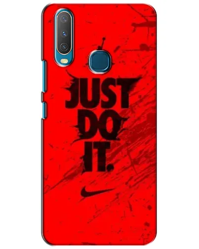 Чехол для Vivo Y15 с картинкой «Nike Just Do It» Чехол для Vivo Y15 с картинкой «Nike Just Do It»
