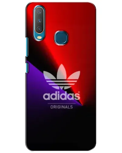 Чехол для Vivo Y15 с картинкой «Adidas Red Neon»