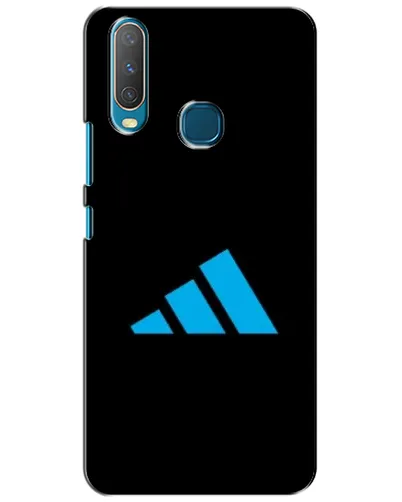 Чехол для Vivo Y15 с картинкой «Adidas Cyan Logo»