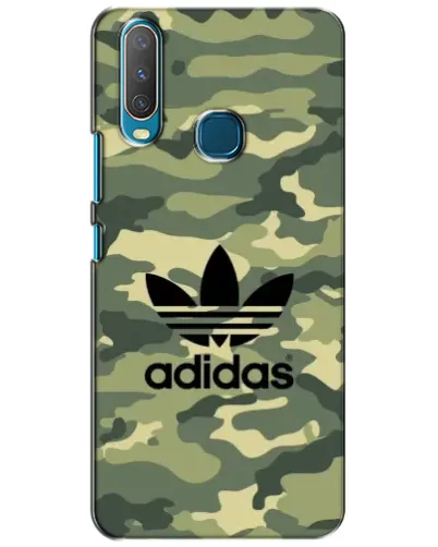 Чехол для Vivo Y15 с картинкой «Милитари стиль Adidas»