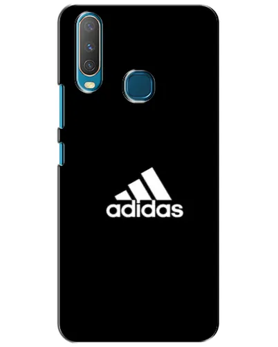 Чехол для Vivo Y15 с картинкой «Черная классика Adidas»