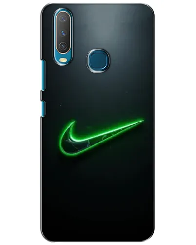 Чехол для Vivo Y15 с картинкой «Неоновый контур Nike» Чехол для Vivo Y15 с картинкой «Неоновый контур Nike»
