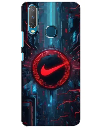 Чехол для Vivo Y15 с картинкой «Техногенный стиль Nike» Чехол для Vivo Y15 с картинкой «Техногенный стиль Nike»