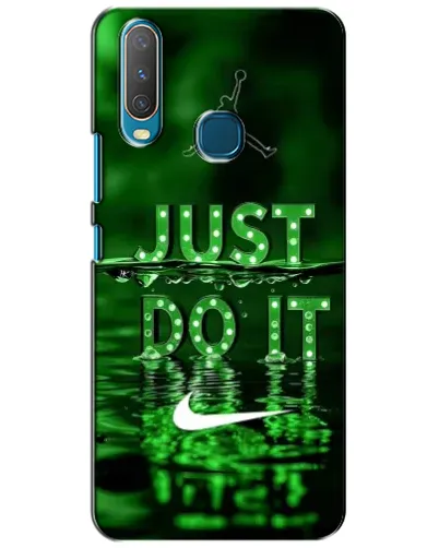 Чехол для Vivo Y15 с картинкой «Зеленый неоновый Nike» Чехол для Vivo Y15 с картинкой «Зеленый неоновый Nike»
