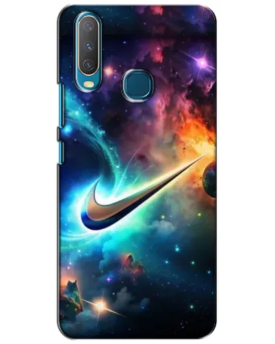 Чехол для Vivo Y15 с картинкой «Космический Nike Swoosh» Чехол для Vivo Y15 с картинкой «Космический Nike Swoosh»