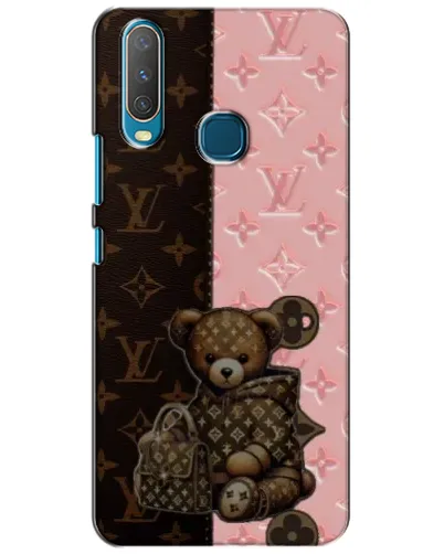 Чехол для Vivo Y15 с картинкой «Мишка в стиле LV» Чехол для Vivo Y15 с картинкой «Мишка в стиле LV»