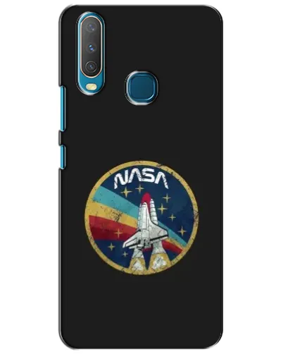 Чехол для Vivo Y15 с картинкой «NASA — эмблема миссии»