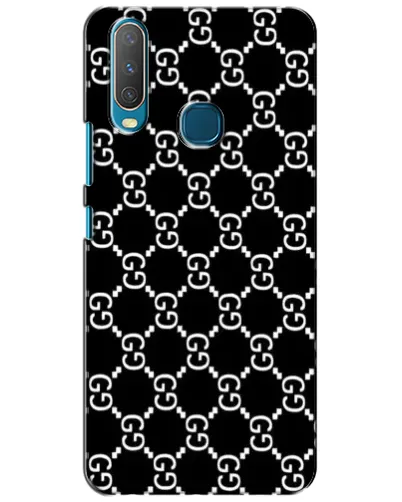 Чехол для Vivo Y15 с картинкой «Gucci — сетчатый паттерн»