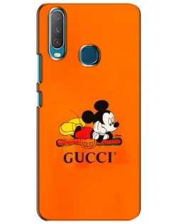Чохол для Vivo Y15 з картинкою «Міккі Маус Gucci — помаранч» Чохол для Vivo Y15 з картинкою «Міккі Маус Gucci — помаранч»