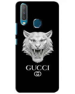 Чохол для Vivo Y15 з картинкою «Gucci — срібний лев» Чохол для Vivo Y15 з картинкою «Gucci — срібний лев»