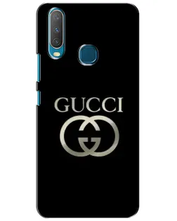 Чохол для Vivo Y15 з картинкою «Gucci — золото на чорному» Чохол для Vivo Y15 з картинкою «Gucci — золото на чорному»