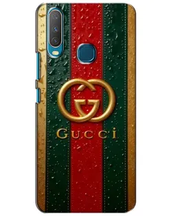 Чохол для Vivo Y15 з картинкою «Gucci — фірмова смуга та золото» Чохол для Vivo Y15 з картинкою «Gucci — фірмова смуга та золото»