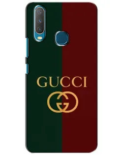 Чохол для Vivo Y15 з картинкою «Gucci — темно-зелений градієнт» Чохол для Vivo Y15 з картинкою «Gucci — темно-зелений градієнт»