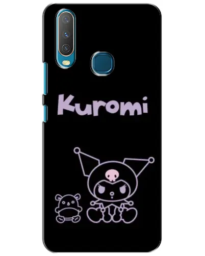 Чехол для Vivo Y15 с картинкой «Kuromi — черный минимализм» Чехол для Vivo Y15 с картинкой «Kuromi — черный минимализм»
