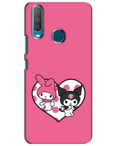 Чехол для Vivo Y15 с картинкой «Kuromi и My Melody» Чехол для Vivo Y15 с картинкой «Kuromi и My Melody»