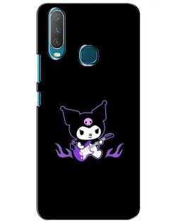 Чехол для Vivo Y15 с картинкой «Электрическая Kuromi»