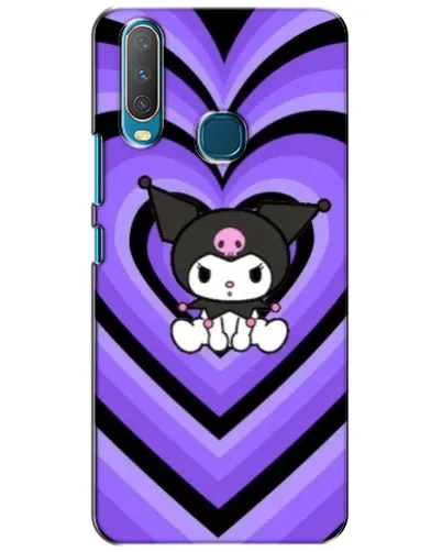 Чехол для Vivo Y15 с картинкой «Kuromi и фиолетовые сердца» Чехол для Vivo Y15 с картинкой «Kuromi и фиолетовые сердца»