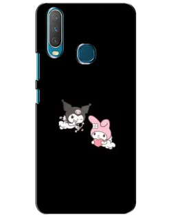 Чехол для Vivo Y15 с картинкой «My Melody и Kuromi»
