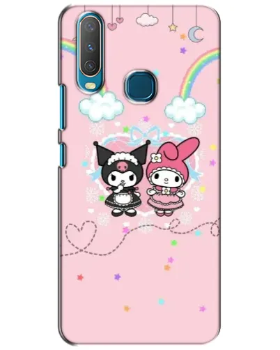 Чехол для Vivo Y15 с картинкой «My Melody и Kuromi» Чехол для Vivo Y15 с картинкой «My Melody и Kuromi»
