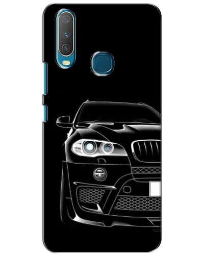 Чехол для Vivo Y15 с картинкой «Темный силуэт BMW» Чехол для Vivo Y15 с картинкой «Темный силуэт BMW»