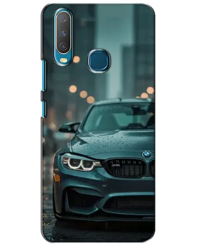 Чехол для Vivo Y15 с картинкой «BMW в огнях города» Чехол для Vivo Y15 с картинкой «BMW в огнях города»