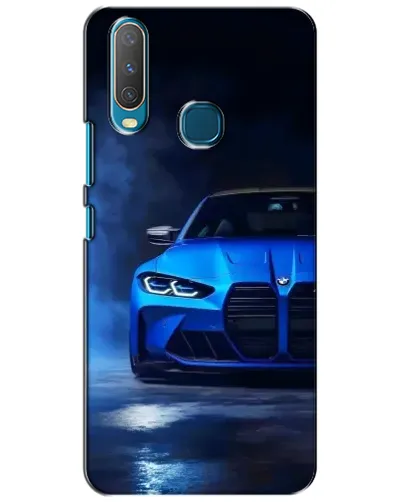 Чехол для Vivo Y15 с картинкой «Голубая BMW M4» Чехол для Vivo Y15 с картинкой «Голубая BMW M4»