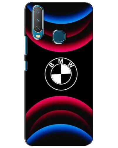 Чехол для Vivo Y15 с картинкой «Логотип BMW и неоновые дуги» Чехол для Vivo Y15 с картинкой «Логотип BMW и неоновые дуги»