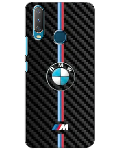 Чехол для Vivo Y15 с картинкой «Эмблема BMW и карбон» Чехол для Vivo Y15 с картинкой «Эмблема BMW и карбон»